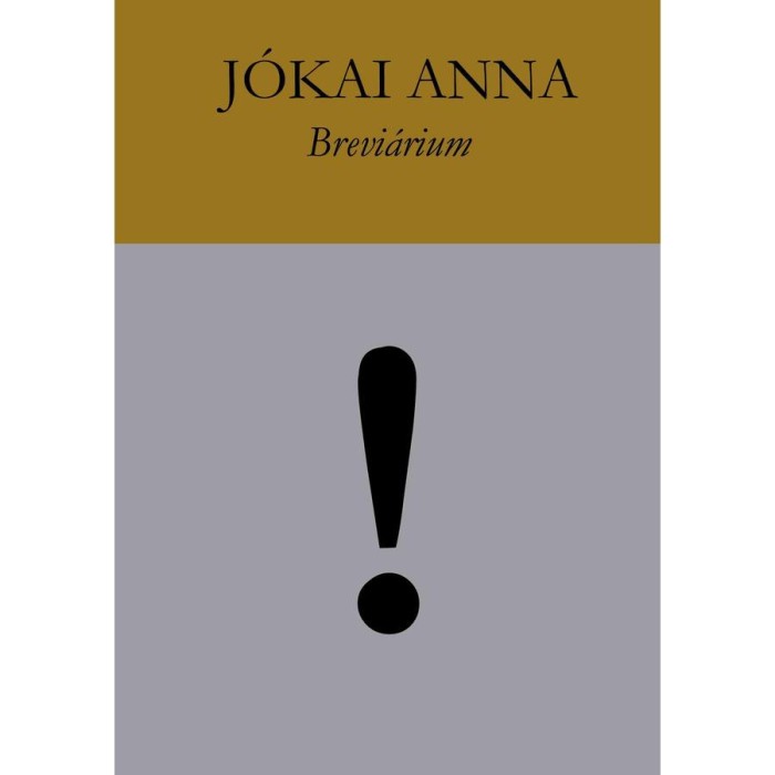 Brevi&aacute;rium -&Uuml;KH 2016 - J&oacute;kai Anna