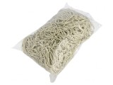 Inele elastice din cauciuc 1,5mm albe
