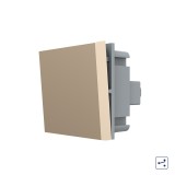 Cumpara ieftin Intrerupator simplu mecanic cap scara Livolo, auriu, modul