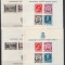 1939/40 LP 135 LP 136 DANTELAT+NEDANTELAT+SUPRATIPAR PRO PATRIA INCOMPLET MNH