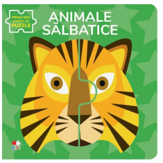 Animale Salbatice Prima Mea Carte Cu Puzzle, Tracey Corderoy, Caroline Pedler - Editura Litera foto