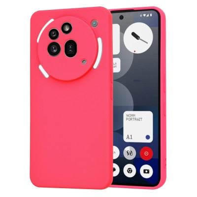 Husa silicon Nothing Phone (3a) Pro Techsuit SoftFlex, fucsia foto