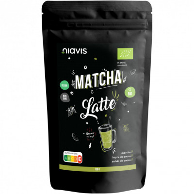 Matcha latte pulbere ecologica/bio 150gr foto