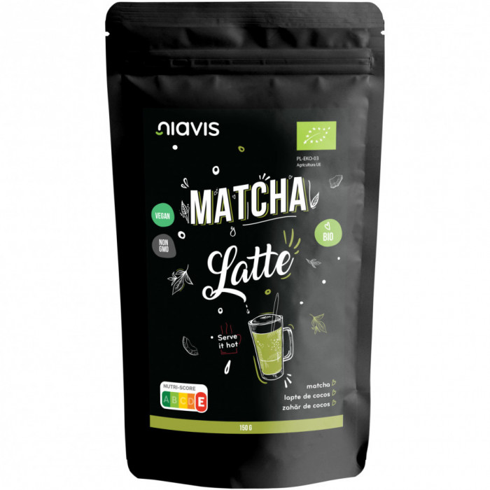 Matcha latte pulbere ecologica/bio 150gr