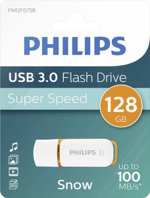 Memory Stick Usb 3.0 - 128gb Philips Snow Edition foto