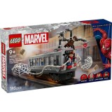 Lego Marvel Lupta Pe Acoperisul Trenului Omul Paianjen Si Doc Ock 76321