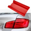 Folie Protectie Faruri Stopuri Auto Rosu Oracal, Tuning, Semitransparenta, Rezistenta UV, 62cm x 1m