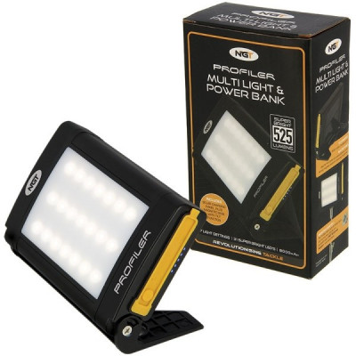 Proiector/Sursa Energie Profiler 21 LED Light Solar, 525 lumeni,+conector - NGT foto
