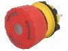 Intrerupator de siguran&amp;#355;a, 22mm, seria LAS1-A, IP65, ONPOW - LAS1-A22Y-11TSB/R AC/DC 24V