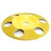 Disc sculptura in lemn Saburr &Oslash; 180 mm Plat FIN cu gauri ventilatie