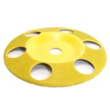Disc sculptura in lemn Saburr &Oslash; 180 mm Plat FIN cu gauri ventilatie