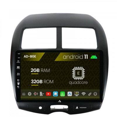 Navigatie Mitsubishi ASX (2010-2015), Android 11, E-Quadcore 2GB RAM + 32GB ROM, 10.1 Inch - AD-BGE10002+AD-BGRKIT267 foto