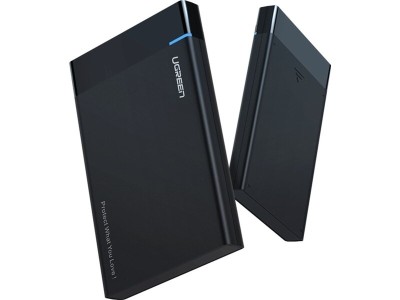 UGREEN US221 HDD/SSD External Case 2,5 SATA 6TB USB-C 3.0 black foto