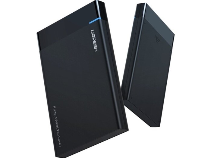 UGREEN US221 HDD/SSD External Case 2,5 SATA 6TB USB-C 3.0 black