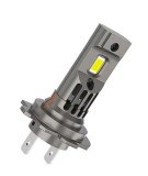 Set 2 becuri led auto H7 180W 6000k 20000lm forma la fel cu halogen