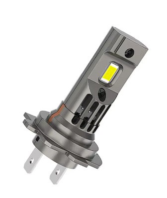 Set 2 becuri led auto H7 180W 6000k 20000lm forma la fel cu halogen foto