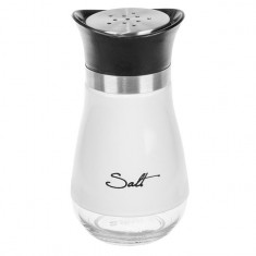 Solnita din sticla alba cu Imprimeu Salt,120 ml