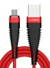 Cablu USB Micro USB 2M Textil Rosu Premium AutoProtect KeyCars, Oem