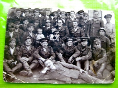 B761-Foto militari romani 2 lea razboi mondial Amintire 1939. Bat. 19 Pionieri. foto