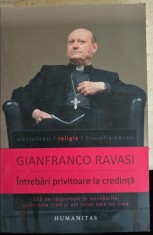 Intrebari privitoare la credinta-Gianfranco Ravasi foto