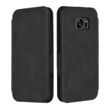 Husa 360&Atilde;&sbquo;&Acirc;&deg; Samsung Galaxy S7 Edge Techsuit Safe Wallet Plus, negru