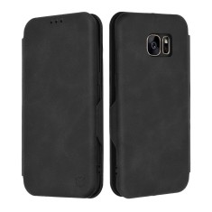 Husa 360&amp;Atilde;&amp;sbquo;&amp;Acirc;&amp;deg; Samsung Galaxy S7 Edge Techsuit Safe Wallet Plus, negru foto