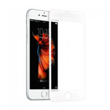 Folie de protectie sticla 6D iPhone 6 plus , Alb