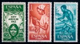 Rio Muni 1965 - Aniversare 25 de ani de la sf&acirc;rșitul războiului civil, serie neuzata
