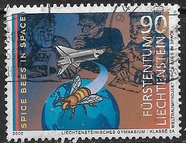 B0775 - Lichtenstein 2002 - stampilat,serie completa foto