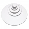 Set 31 Oglinzi Acrilice Autoadezive Luxer, Model Buline, 5 Dimensiuni, Argintiu