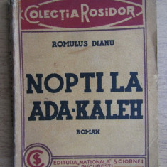 Romulus Dianu - Nopti la Ada-Kaleh (1932, prima editie) princeps avangarda RARA