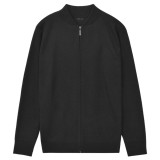 Cardigan pentru bărbați, negru, mărime M