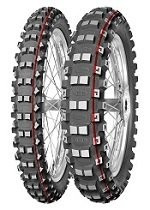 Motorcycle Tyres Mitas Terra Force-MX MH ( 120/90-18 TT 65M Roata spate, Mischung Mediu HARD, NHS, rot &amp;amp; gruen ) foto