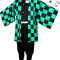 Tanjirou Zenitsu Costum Cosplay Japonez Anime Kimono Costum Halloween