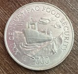 C50 - Moneda foarte veche - Panama - 1 centesimo - omagial - XXI century fao food security - 2000