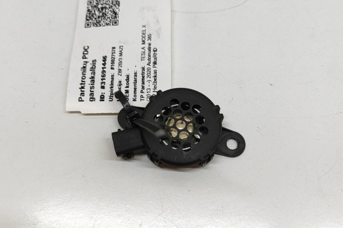Difuzor senzor de parcare PDC TESLA MODEL X 2020 OEM: 1054113-00-A | 31691446