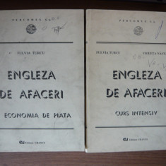 FULVIA TURCU / VIOLETA NASTASE - ENGLEZA DE AFACERI (2 volume) -