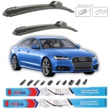 Cumpara ieftin Stergatoare Audi A6 (C7, 4G2) 2016-2018 &ndash; Set fata Flat