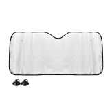 Cumpara ieftin Parasolar parbriz argintiu din spuma EPE 145&times;70 cm