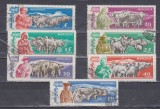 A12 S4 9 - Timbre foarte vechi - Mongolia - obiceiuri nationale