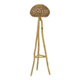 Cumpara ieftin Lampadar Boho Kitren, Pako World, Natural, 23x23x130 cm