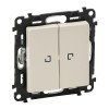 Intrerupator cap scara dublu cu led Legrand Valena Life ivoar 752209