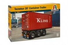 1:24 TECNOKAR 20 CONTAINER TRAILER 1:24 foto