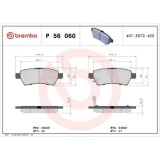 Placute frana Nissan Navara Np300 (D40) 10.04-, Navara Np300 (D40) 07.08-, Pathfinder 3 (R51) 01.05-, Spate, BREMBO
