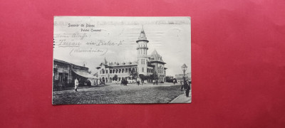 Buzau Palatul Comunal 1917 foto