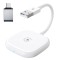 Apple CarPlay Auto Wireless cu adaptor USB la USB-C, 5GHz WiFi, 4.2 Bluetooth, Plug &amp; Play