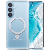 Husa MagSafe pentru Samsung Galaxy S26 S942, Torras, Ostand Slim, Transparenta