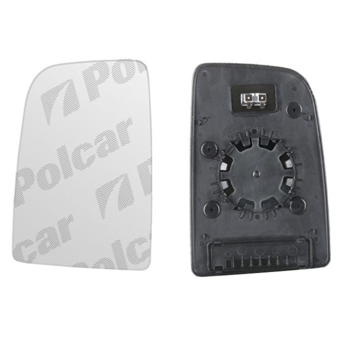Geam oglinda Mercedes Sprinter 209-524 (W906) 07.2006-06.2018, VW Crafter (2E) 12.2005-04.2017, partea Dreapta, Crom, Cu incalzire, Convex, BestAutoV