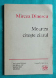 Mircea Dinescu &ndash; Moartea citeste ziarul ( prima editie 1989 Amsterdam )