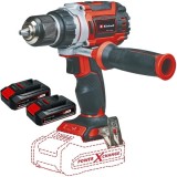 Einhell TP-CD 18/60 Li BL PXC + Twinpack CB - Masina de gaurit si insurubat 60 Nm + Set 2 acumulatori Li-Ion 18 V 2.5 Ah